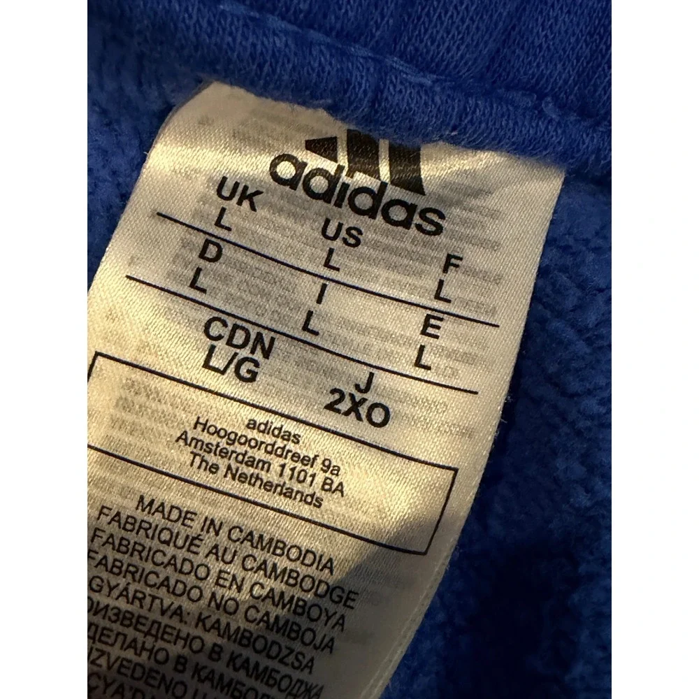 Adidas Essential Fleece Shorts Mens Large H20852 3-Stripe Activewear Pockets
